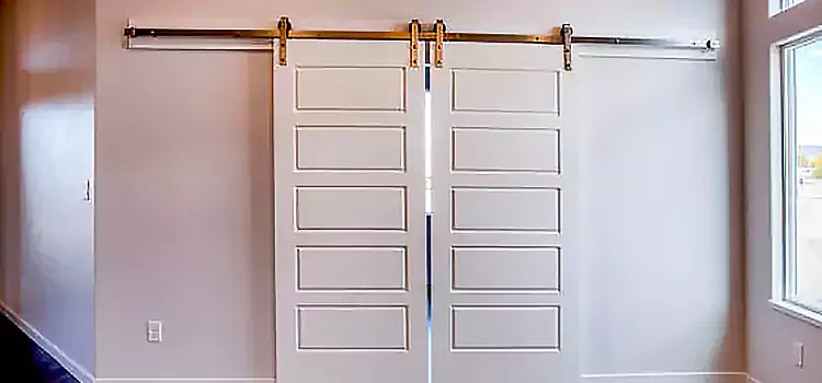 Glass Barn Door with Installation Hardware Kit Nederland