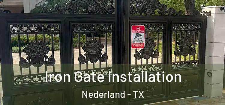 Iron Gate Installation Nederland - TX
